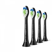 Philips Zestaw 4 końcówek Optimal White HX6064/88 czarny
