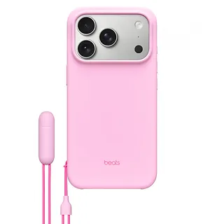 Apple Etui z podpórką Beats Kickstand zgodne z MagSafe i panelem Sterowanie aparatem do iPhonea 17 Pro - opalowy różowy