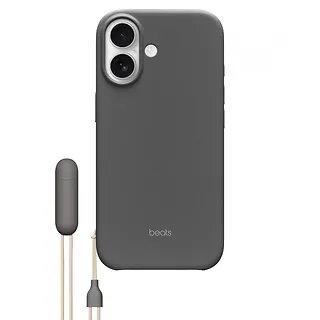 Apple Etui z podpórką Beats Kickstand zgodne z MagSafe i panelem Sterowanie aparatem do iPhonea 17 - szafirowy szary