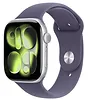 Apple Watch Series 11 GPS+Cellular koperta 42 mm z aluminium w kolorze srebrnym, pasek sportowy w kolorze mlecznego fioletu - rozmiar M/L