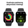 Apple Watch Series 11 GPS+Cellular koperta 46 mm z aluminium w kolorze gwiezdnej szarości, pasek sportowy w kolorze czarnym - rozmiar M/L