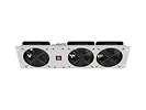 Lanberg Panel wentylacyjny pionowy 19 cali 3U do szaf rack, trzy wentylatory, 230V, szary
