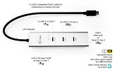 i-tec HUB USB-C Charging Metal 5 port with USB-C video 8K + Power Delivery 85W