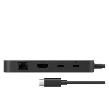 Microsoft Stacja dokująca Surface USB4 Dock 100W USB-C/HDMI/USB 3.2/TB4/RJ-45 czarna