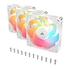 Corsair Wentylator RS120-R ARGB 120mm 3-pak biały