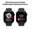Apple Watch Series 11 GPS + Cellular, koperta 46 mm z tytanu w kolorze naturalnym, pasek sportowy w kolorze górskiej szarości - rozmiar S/M