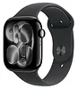 Apple Watch Series 11 GPS + Cellular, koperta 46 mm z tytanu w kolorze naturalnym, pasek sportowy w kolorze górskiej szarości - rozmiar M/L