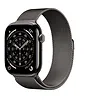 Apple Watch Series 11 GPS + Cellular koperta 46 mm z tytanu w kolorze łupku, bransoleta mediolańska w kolorze łupku S/M