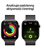 Apple Watch Series 11 GPS + Cellular koperta 46 mm z tytanu w kolorze łupku, bransoleta mediolańska w kolorze łupku S/M