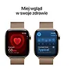 Apple Watch Series 11 GPS + Cellular, koperta 46 mm z tytanu w kolorze złotym, bransoleta mediolańska w kolorze złotym S/M
