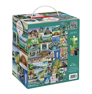 CzuCzu Puzzle Puzzlove Polskie uzdrowiska 500 elementów