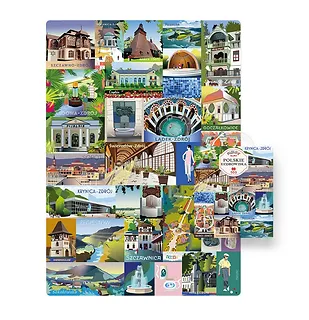 CzuCzu Puzzle Puzzlove Polskie uzdrowiska 500 elementów