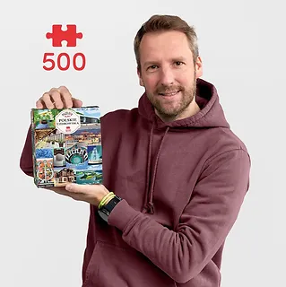 CzuCzu Puzzle Puzzlove Polskie uzdrowiska 500 elementów