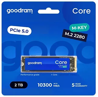 GOODRAM Dysk SSD Core    2TB      Gen5 2280 10300/8700MB/s