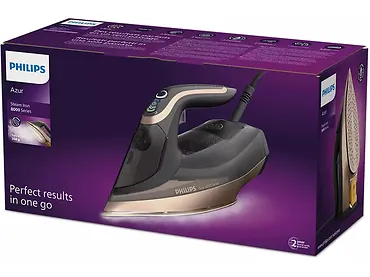 Żelazko parowe Philips Azur 8000 series DST8041/80 Czarne