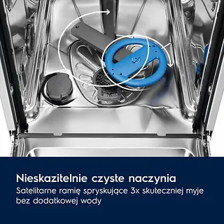 Electrolux Zmywarka MaxiFlex EEM43300IX 3 kosz
