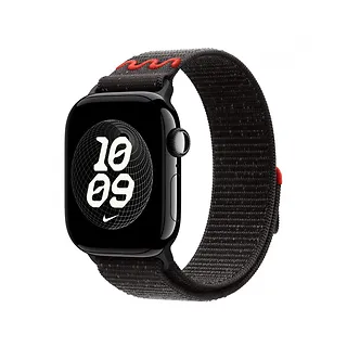 Apple Opaska sportowa Nike w kolorze nocnej czerni do koperty 42 mm