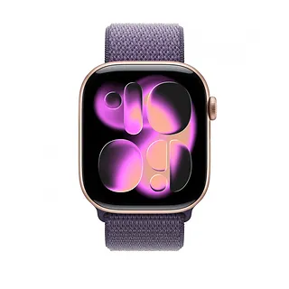 Apple Opaska sportowa w kolorze mlecznego fioletu do koperty 46 mm