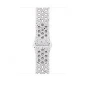 Apple Pasek sportowy Nike w kolorze chmurnym szarym do koperty 46 mm - rozmiar S/M