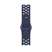 Apple Pasek sportowy Nike w kolorze Blue Ribbon do koperty 46 mm - rozmiar M/L