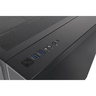 Thermaltake Obudowa - View 380 TG ARGB - Black