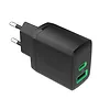 Green Cell Ładowarka sieciowa 30W 1xUSB-C 1xUSB-A czarna