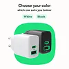 Green Cell Ładowarka sieciowa 30W 1xUSB-C 1xUSB-A biała