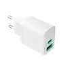Green Cell Ładowarka sieciowa 30W 1xUSB-C 1xUSB-A biała