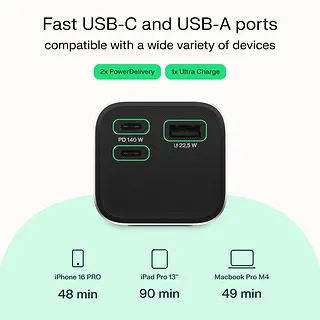 Green Cell Powerbank 25200mAh 140W PD