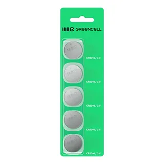 Green Cell Baterie guzikowe 5x CR2016