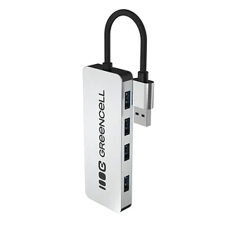 Green Cell HUB USB-C Basic USB-A do 4x USB-A 3.0