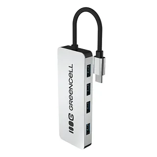 Green Cell HUB USB-C Basic USB-C do 4x USB-A 3.0