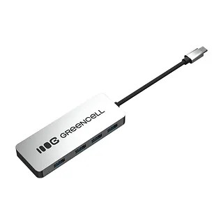 Green Cell HUB USB-C Basic USB-C do 4x USB-A 3.0