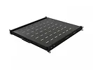 Lanberg Półka wysuwana do szaf rack 19 cali 500mm czarna
