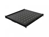 Lanberg Półka wysuwana do szaf rack 19 cali 500mm czarna