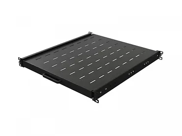 Lanberg Półka wysuwana do szaf rack 19 cali 500mm czarna