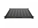 Lanberg Półka wysuwana do szaf rack 19 cali 500mm czarna