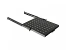 Lanberg Półka wysuwana do szaf rack 19 cali 500mm czarna