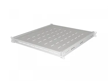 Lanberg Półka wysuwana do szaf rack 19 cali 500mm szara