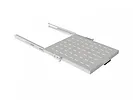 Lanberg Półka wysuwana do szaf rack 19 cali 500mm szara