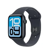 Apple Watch SE 3 GPS koperta 44 mm z aluminium w kolorze północy, pasek sportowy w kolorze północy - rozmiar M/L