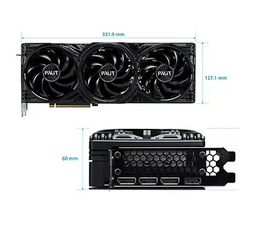 Palit Karta graficzna RTX 5080 GAMING PRO 16GB GDDR7 256bit 3DP/HDMI