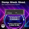 Crucial Dysk SSD T710  4TB M.2 NVMe 2280 PCIe 5.0 14500/13800 radiator