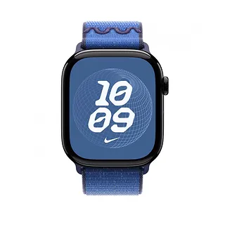 Apple Opaska sportowa Nike w kolorze Blue Ribbon do koperty 46 mm