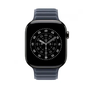 Apple Pasek magnetyczny w kolorze granatu do koperty 46 mm - rozmiar S/M