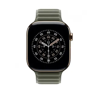 Apple Pasek magnetyczny w kolorze brązowej szałwii do koperty 46 mm - rozmiar S/M
