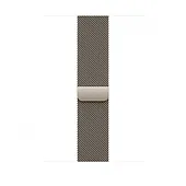 Apple Bransoleta mediolańska w kolorze naturalnym do koperty 46 mm - rozmiar M/L