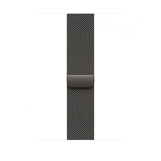 Apple Bransoleta mediolańska w kolorze łupku do koperty 46 mm - rozmiar M/L