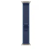 Apple Opaska Trail w kolorze niebieskim/jaskrawoniebieskim do koperty 49 mm - rozmiar M/L - elementy z tytanu w kolorze naturalnym