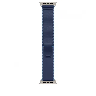 Apple Opaska Trail w kolorze niebieskim/jaskrawoniebieskim do koperty 49 mm - rozmiar M/L - elementy z tytanu w kolorze naturalnym